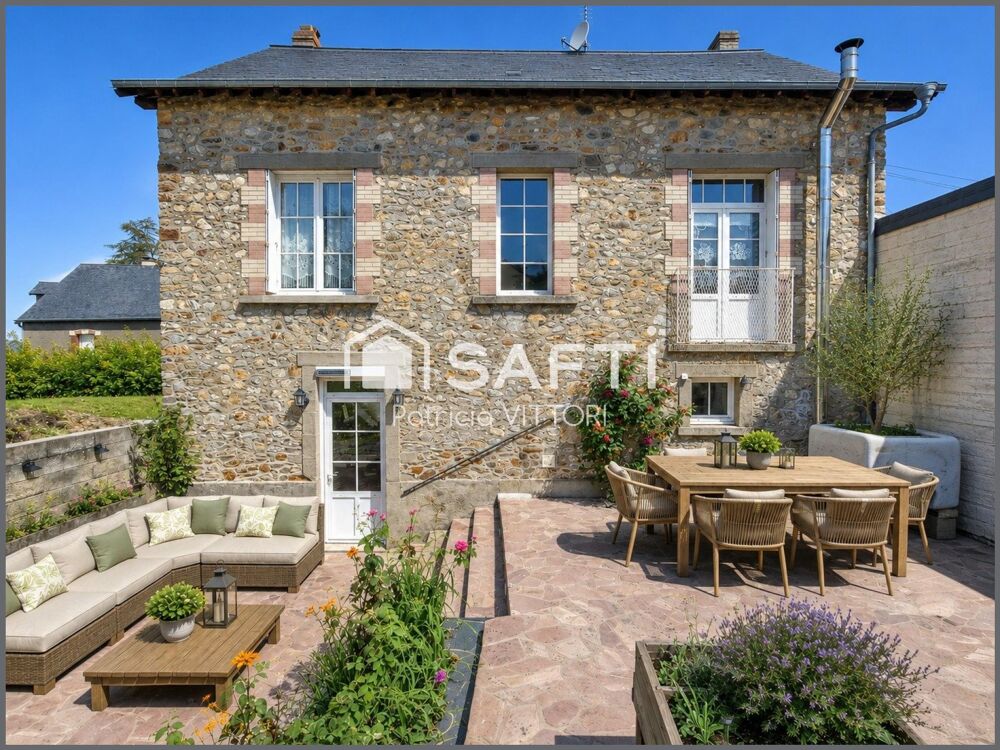Vente Maison Maison en pierre avec 4 chambres, garage camping-car et jardin Le bourgneuf-la-foret