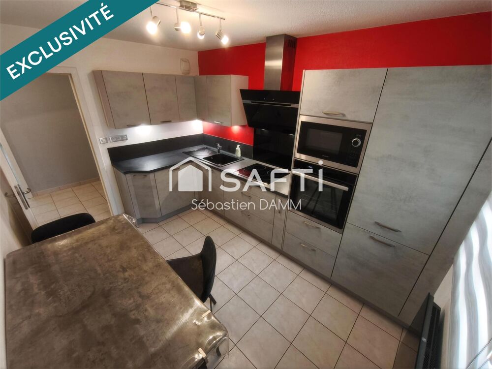 4 pièces de 80 m² avec terrasse et garage à Pulversheim