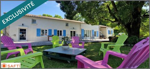   Maison charentaise alliant le charme � l'authenticit� Maison - 9 pi�ce(s) - 284 m�