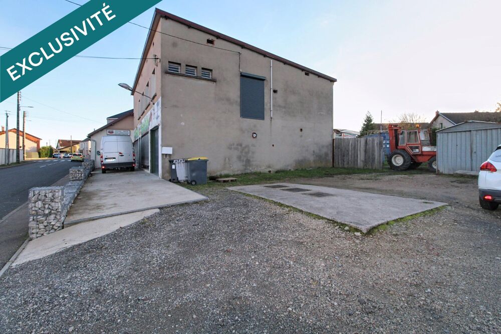 Vente Immeuble Entrepôt modulable et terrain constructible, Montceau. Montceau-les-mines