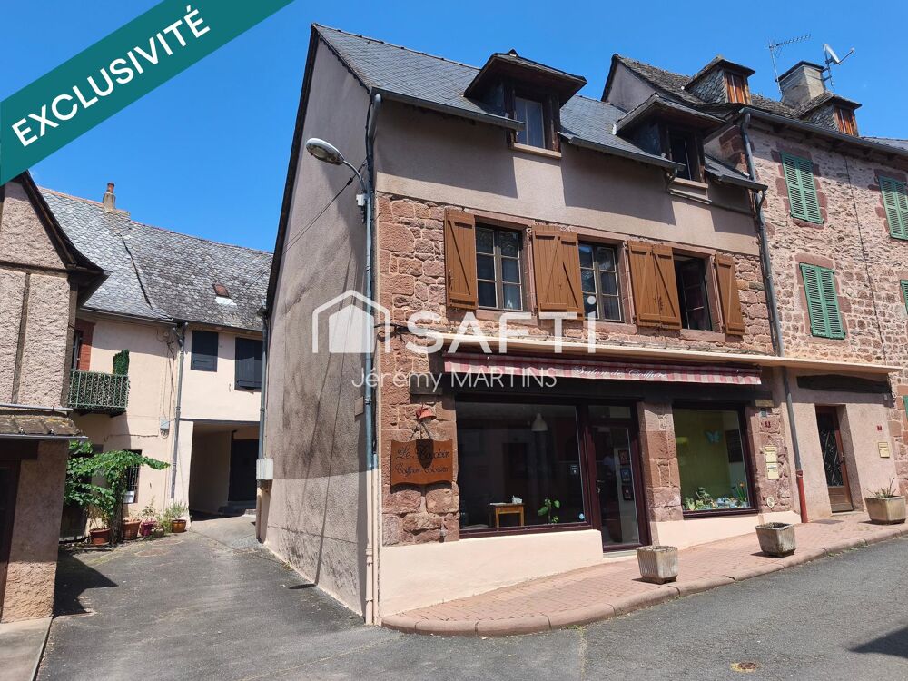 Vente Immeuble Maison de caractère avec rez commercial et piscine. Saint-cyprien-sur-dourdou