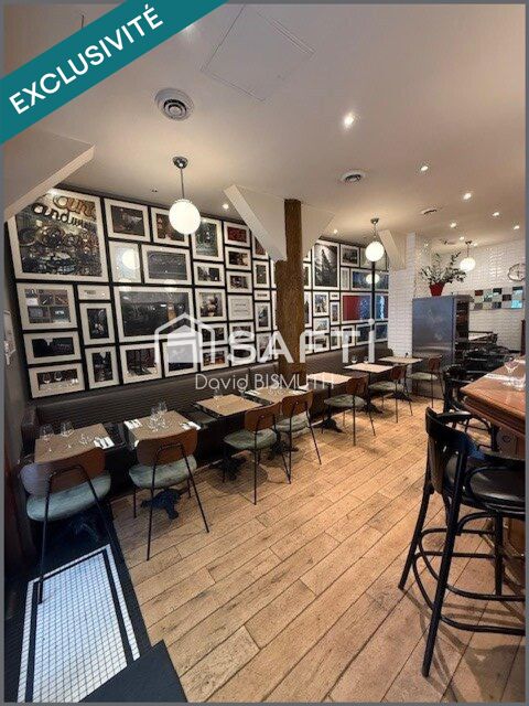FONDS DE COMMERCE RESTAURANT 120 M2 PARIS 9 EME 80 COUVERTS EXTRACTION DE 400 LICENCE 4 470000 75009 Paris 9e arrondissement