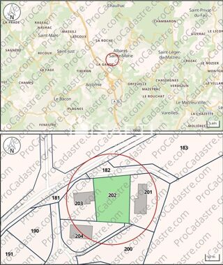  Terrain � vendre 739 m�