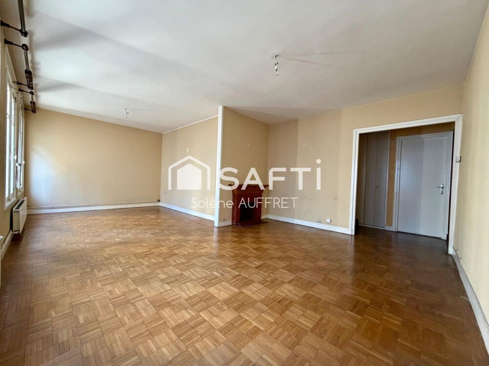 Hyper-centre Rouen - 81m2 de charme avec fort potentiel, 2 chambres (3 possibles)