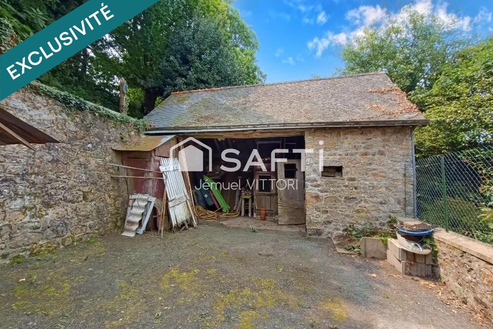 Maison en pierre, dépendances, terrain 1000m²