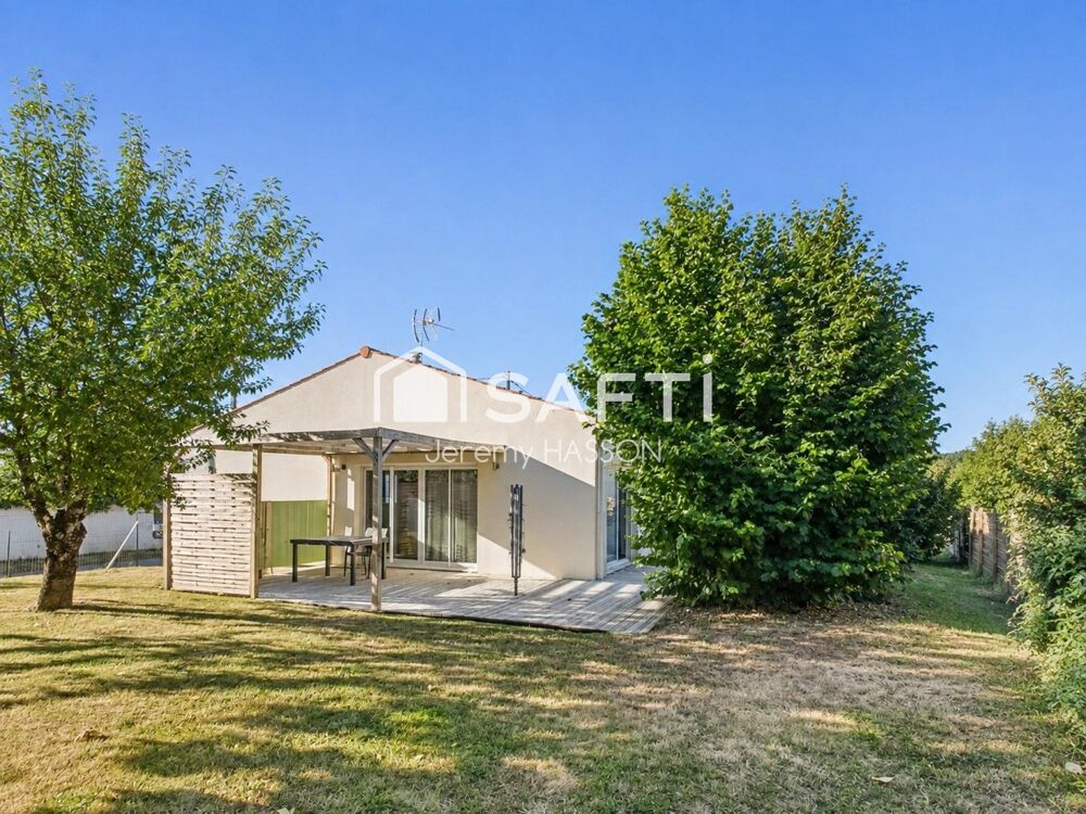 Maison contemporaine de Plain-pied, Clim gainable & Jardin clos