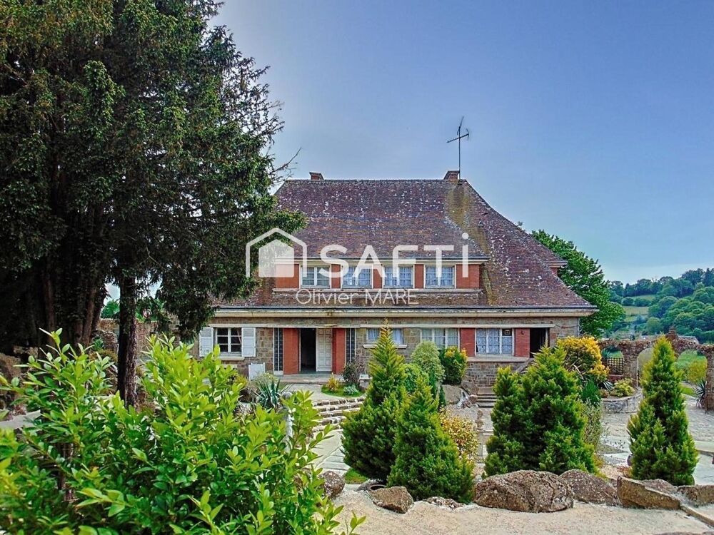 Propriété avec habitation de 320 m², 4 dépendances, terrain 1,3 ha, Lonlay L'Abbaye