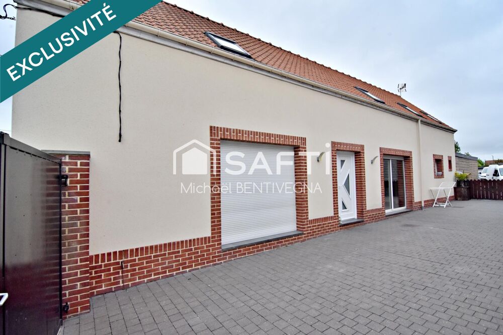 Longère 4 Chambres  Jardin & Garage à Onnaing