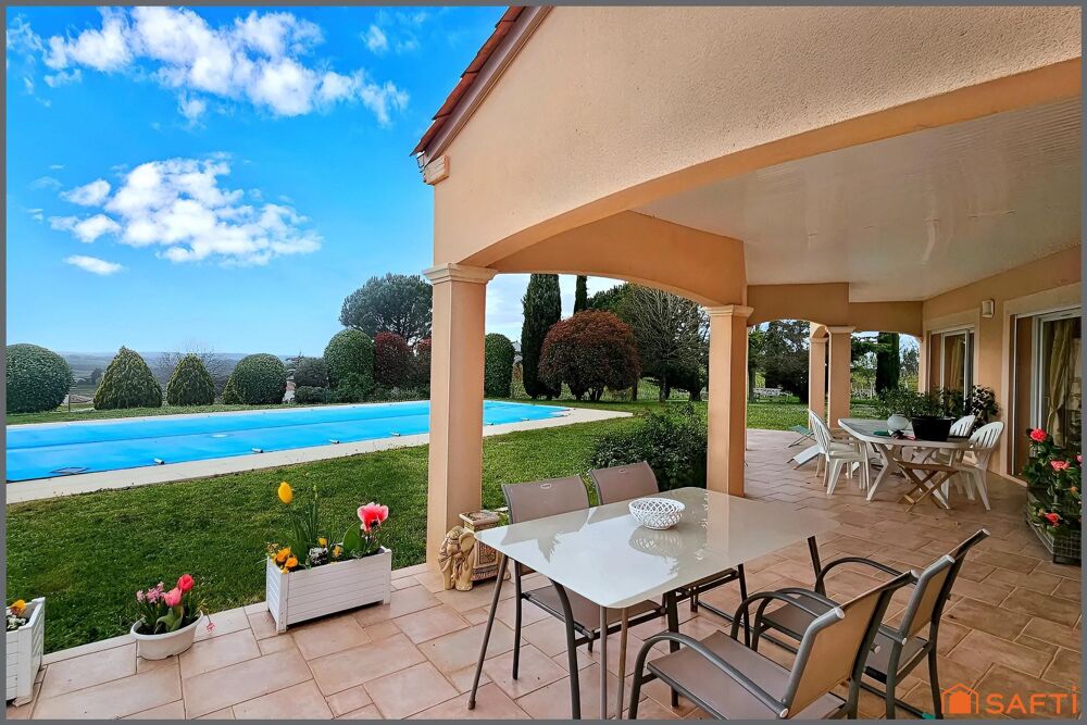 Maison Plain pied - 148m² avec piscine - Pomport