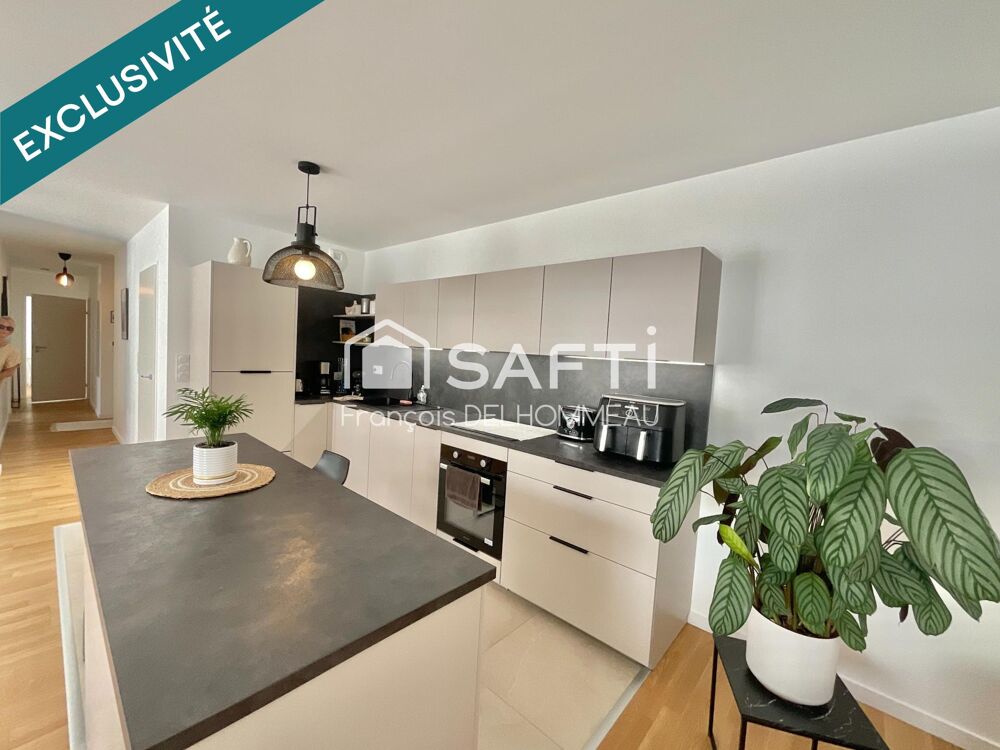 Appartement neuf 96m2, 3 chambres, pentagone