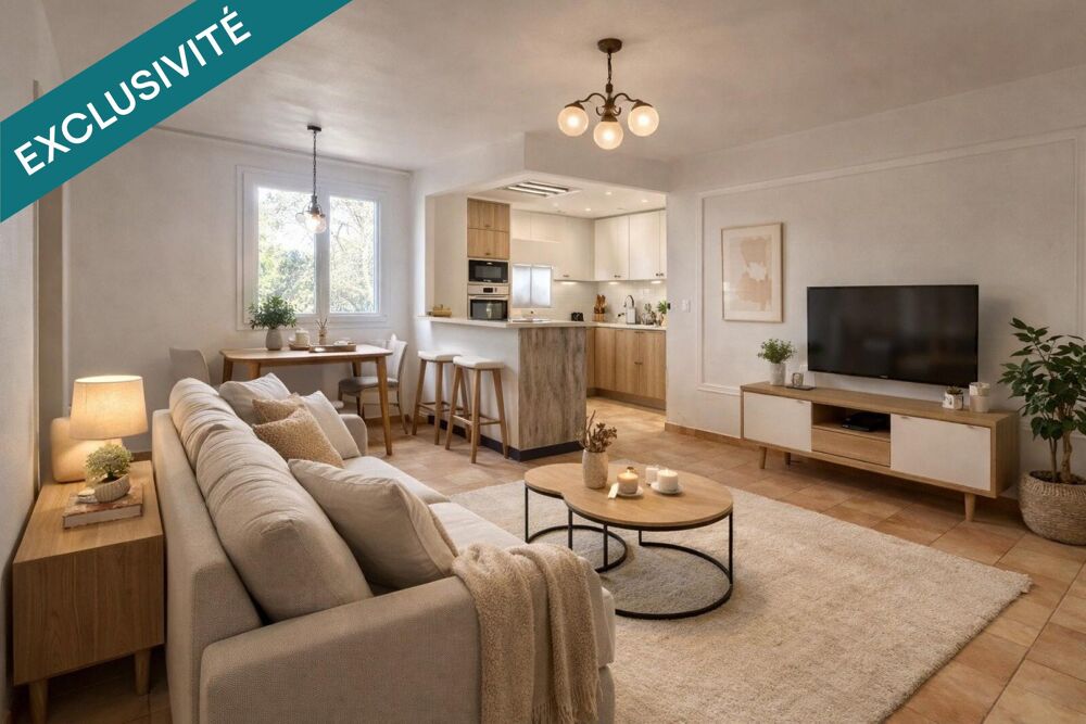 Un appartement lumineux en pleine verdure