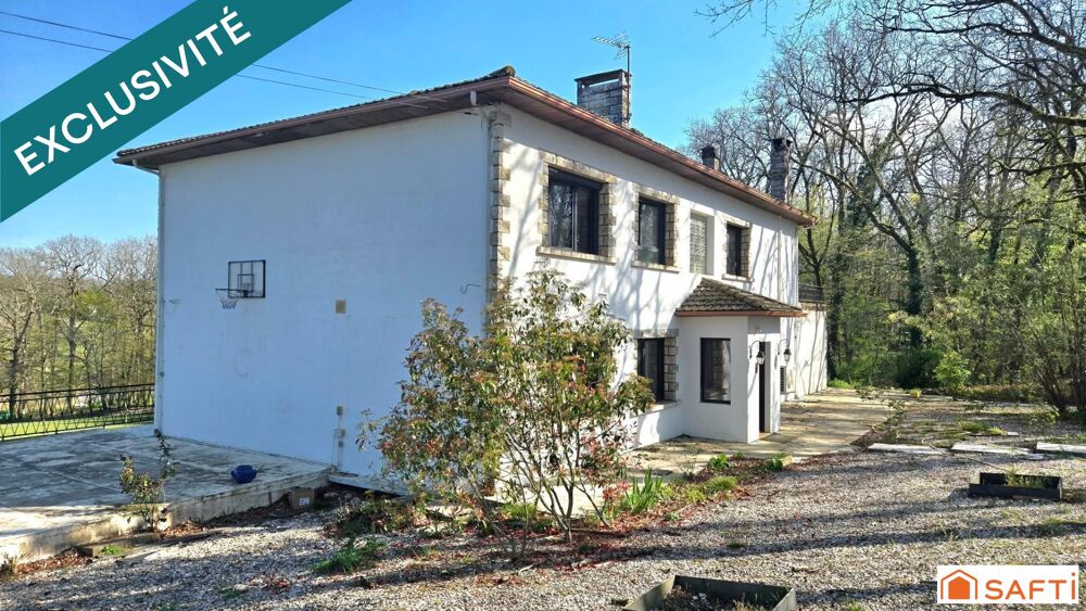 Maison rénovée avec volumes, dépendances et cadre nature