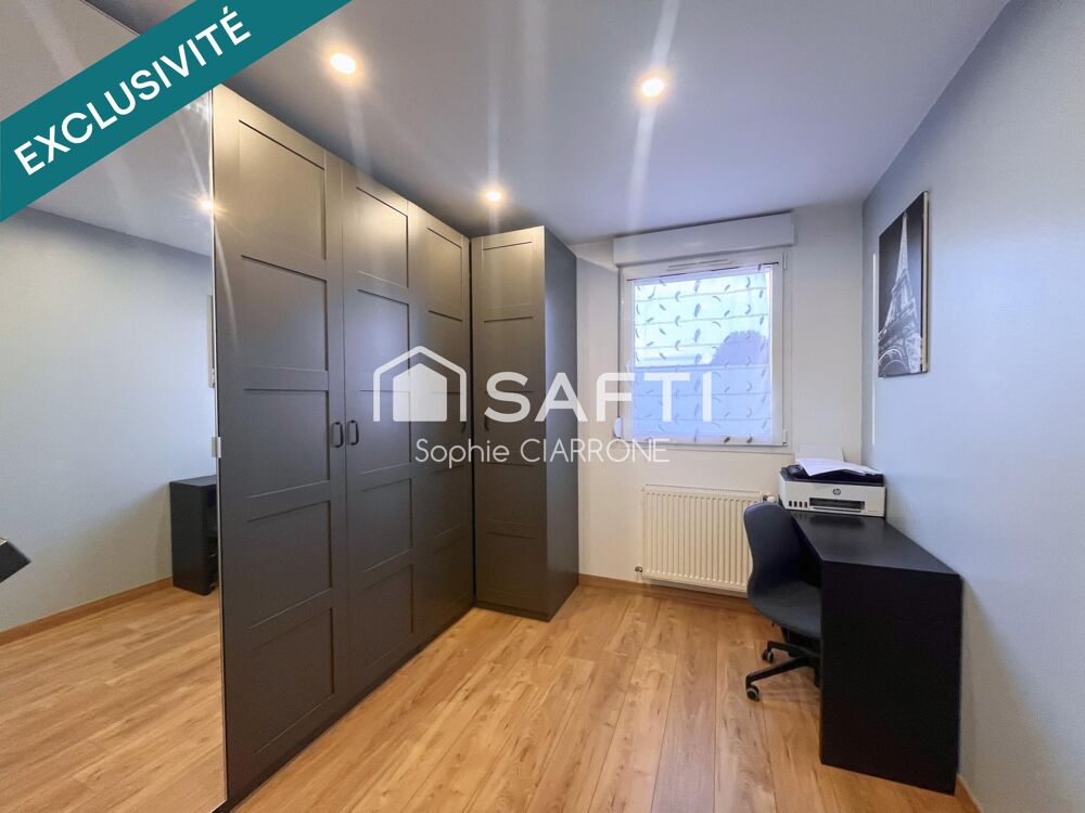 Vente Appartement Coup de cœur assuré pour cet appartement T3 de 70 m² entièrement rénové, avec terrasse de 18 m², parking et box sécurisé Hussigny-godbrange