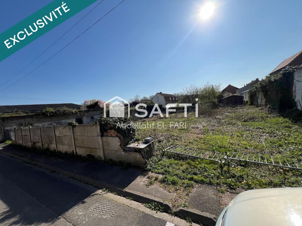 Vente Terrain 26 m de facade - Terrain de 577 m² Gosnay