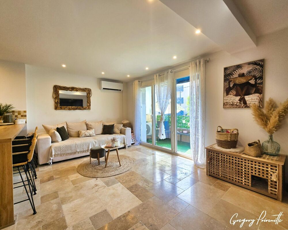 Vente Appartement Six-Fours-les-Plages – Appartement 3 pièces avec extérieurs, proche centre-ville Six-fours-les-plages