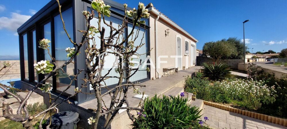 Vente Maison Pavillon familial, 4 chambres, piscine, vranda. Lezignan-corbieres