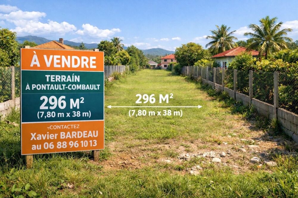 Vente Terrain Terrain à Batir de 296m² Pontault-combault
