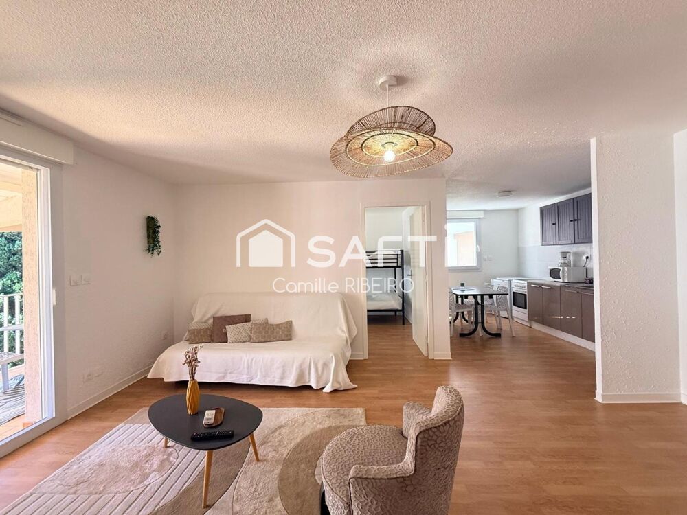 BANYULS-SUR-MER T3, ENTIEREMENT RENOVE, BALCON VUE MER LATERALE