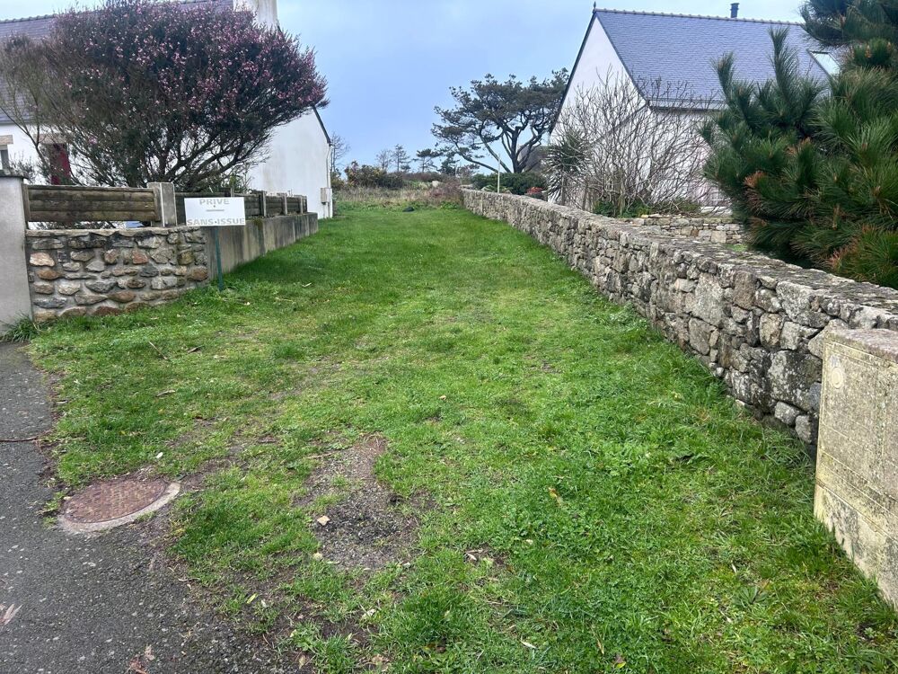 Vente Terrain Terrain constructible a viabiliser vue mer Ile-de-batz