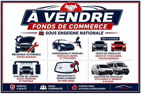 Garage automobile sous enseigne nationale – Affaire rentable, emplacement strat&eacute;gique et fort potentiel 1555000 85000 La roche-sur-yon