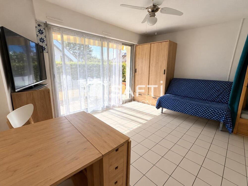 Vente Appartement À 200 m de la plage, studio en rez de jardin exposé SO Carnac