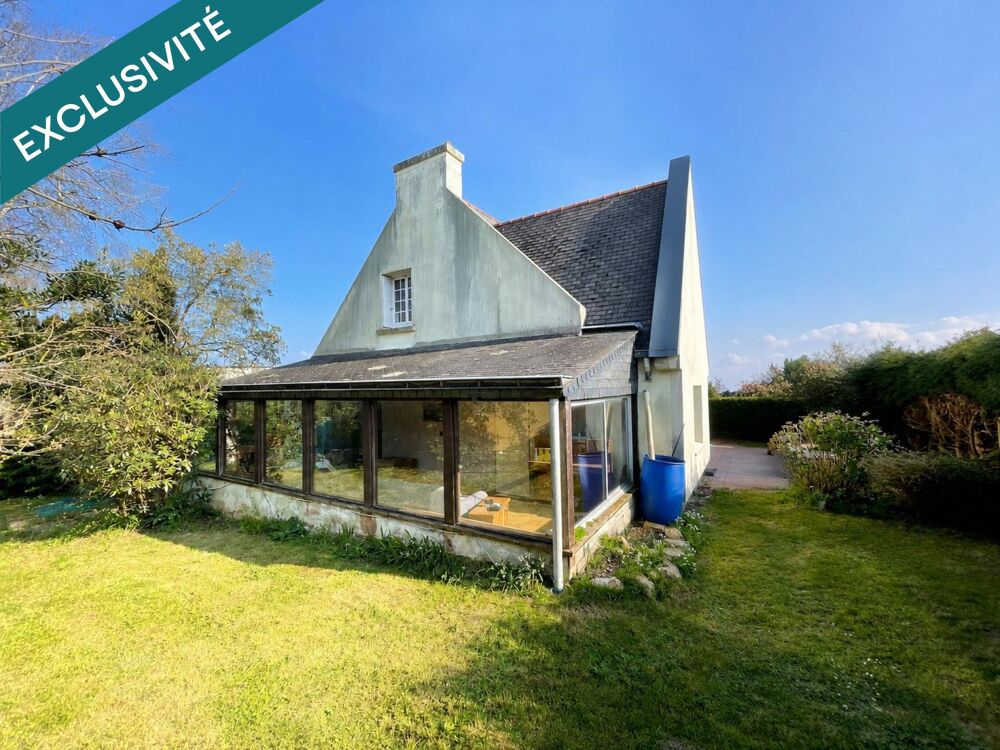 Maison néo-bretonne ouverte sur son jardin