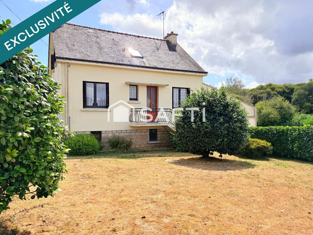 Vente Maison MAISON SUR SOUS-SOL DE 103 M2, 4 CHAMBRES SUR TERRAIN DE 1800 M2 A PLUMELIAU Plumeliau