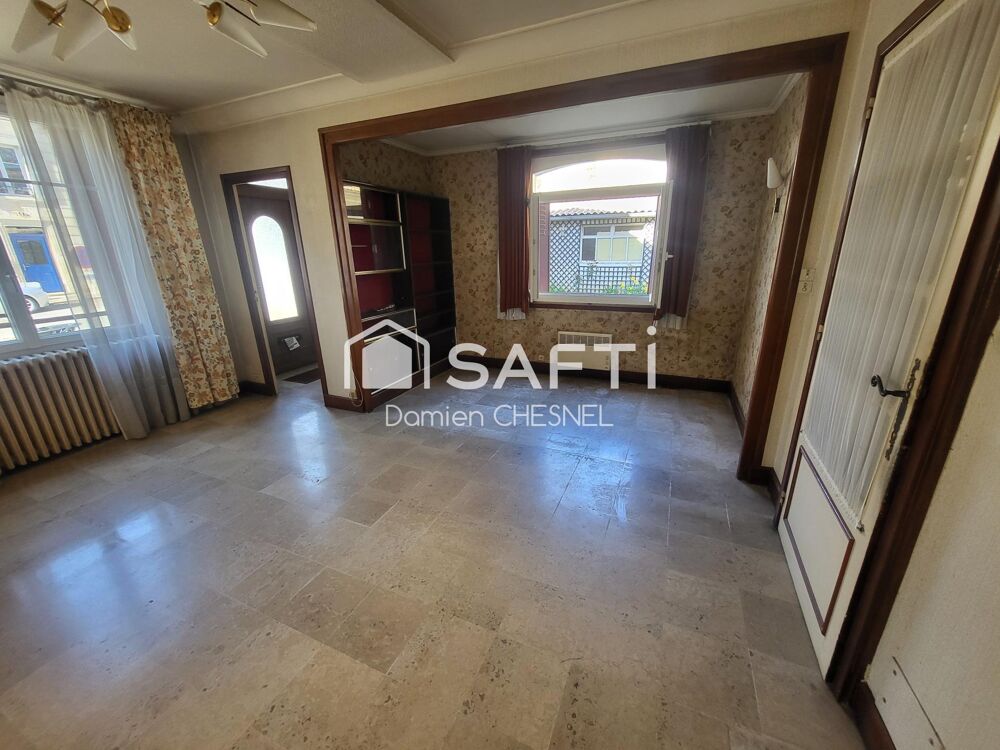 Vente Maison maison centre-ville 110m²  3 chambres avec garages Dun-sur-auron