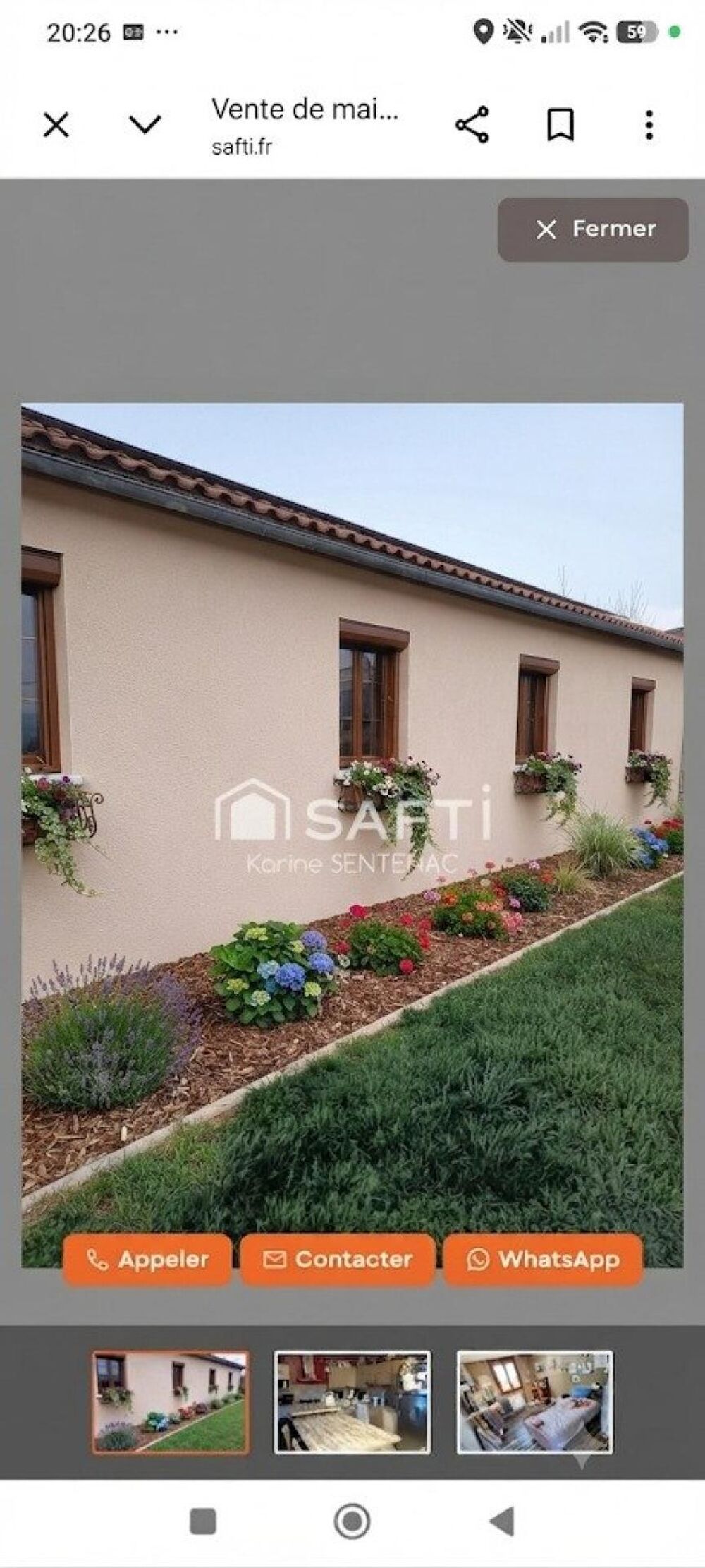 MAISON 5 CHAMBRES AVEC PANNEAUX PHOTOVOLTAIQUES ET POMPE A CHALEUR