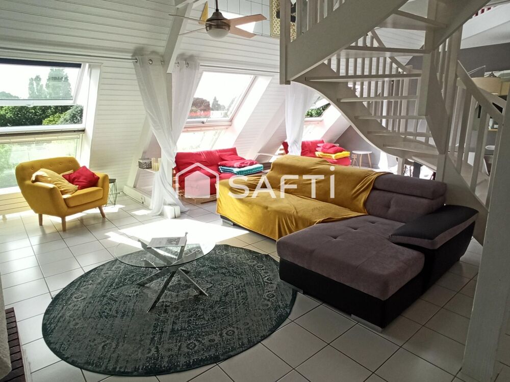 Vente Appartement APPARTEMENT/ LOFT  T3 de 74 m² carrez et 120m² de surface utile. Nantes