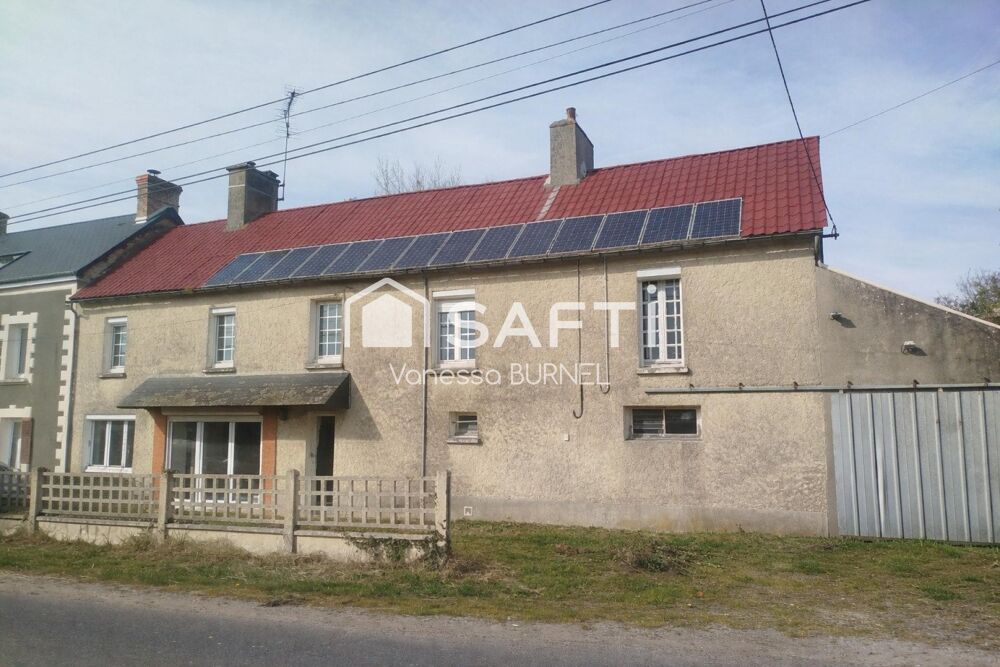 Maison à rénover entièrement avec fort potentiel