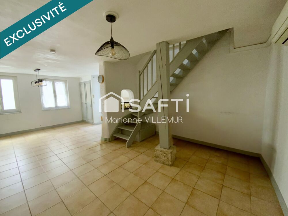 A Nérac, maison de ville entièrement rénovée avec cour intérieur