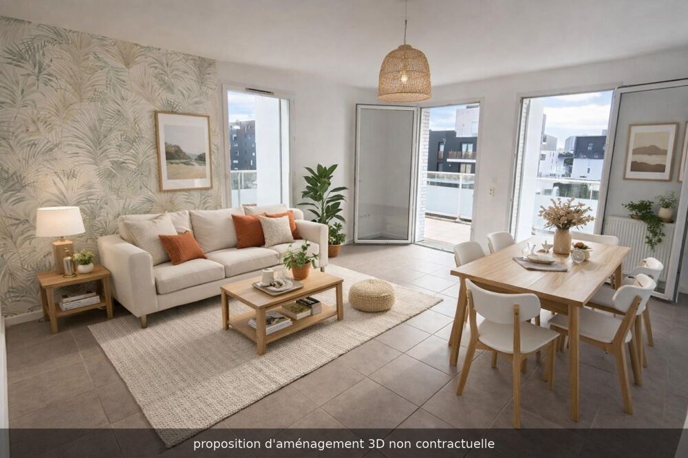 Vente Appartement BORDEAUX LAC – T4 AVEC TERRASSE ET VUE SUR LE LAC Bordeaux