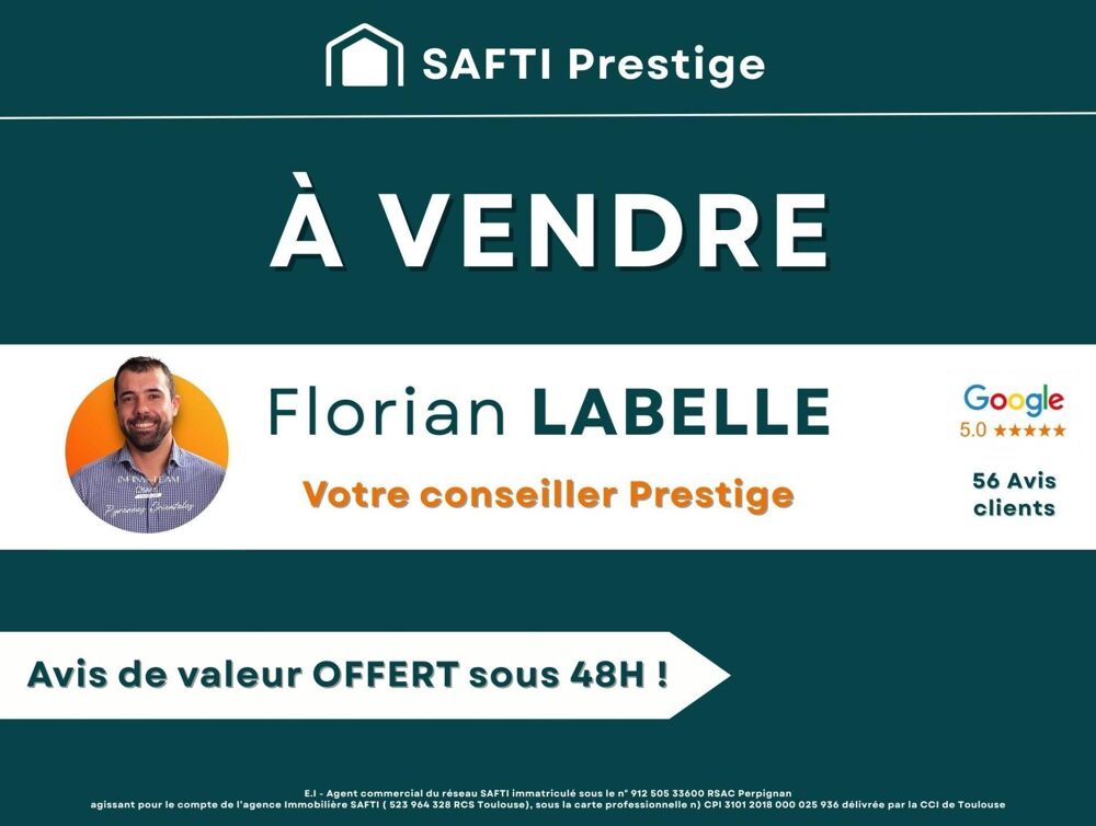 Vente Maison Splendide mas moderne de 320 m² Bompas
