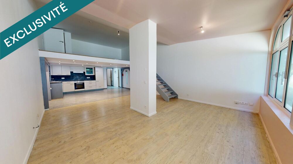 Vente Appartement LOFT 72 m² avec entrée indépendante – Idéal habitation, profession libérale ou investissement – Mulhouse Dornach Mulhouse