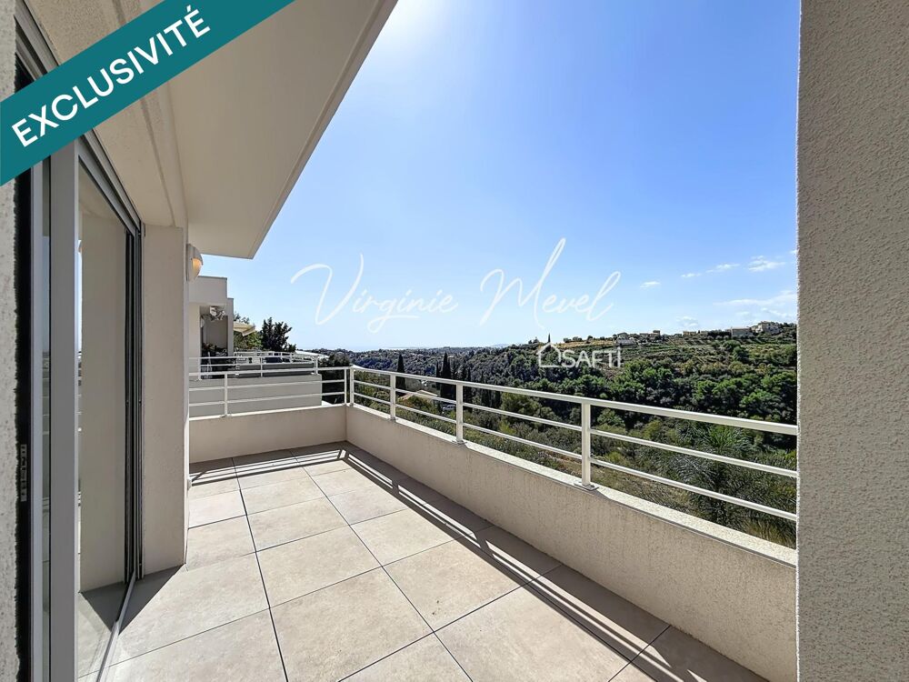 Vente Appartement Nice Saint Pancrace 2 pièces de 47m2 avec terrasse d'angle d'angle Nice