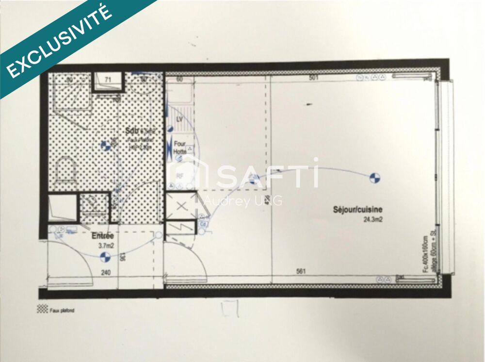 Vente Appartement À vendre – Grand studio lumineux de 34 m² à Bègles – Quartier Terres Neuves Begles