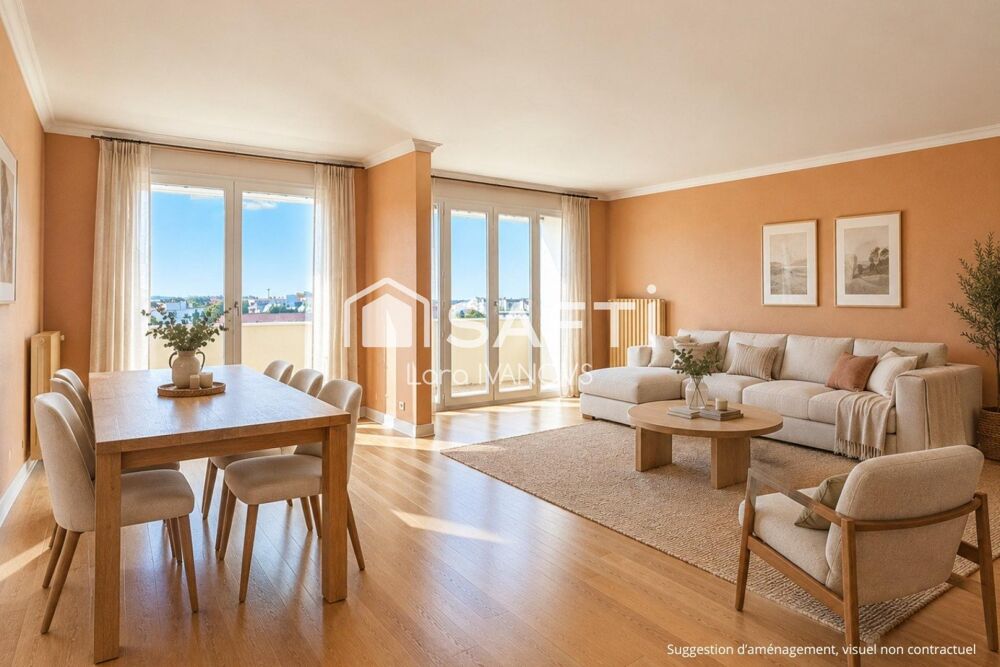 Vente Appartement 4 pièces, 4 balcons au Vieux Saint-Maur Saint-maur-des-fosses