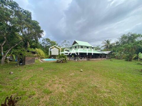   Propri�t� de style Cr�ole T6 sur parcelle de 1Ha Piscine Maison - 6 pi�ce(s) - 180 m�