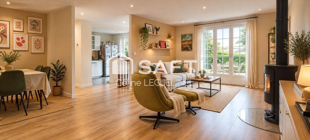 Vente Maison Vie de Plain-pied,  rénovée,  4 chambres, sous-sol aménagé, à 10 min de Houdan. Houdan