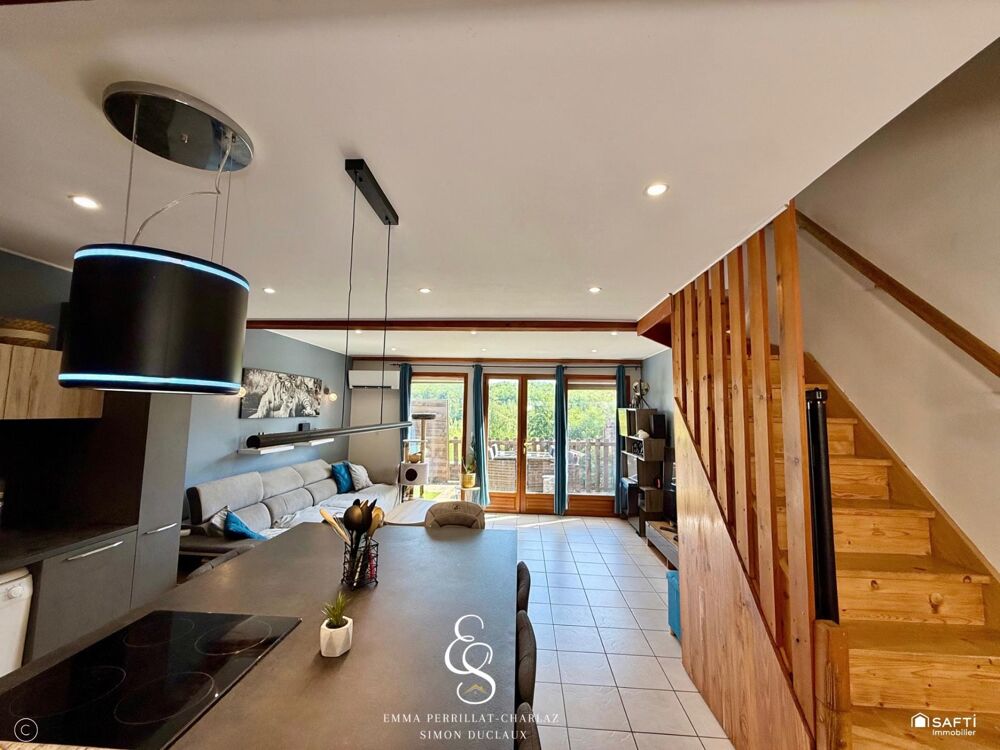Vente Appartement Charmant duplex avec garage, terrasse et terrain Chanas