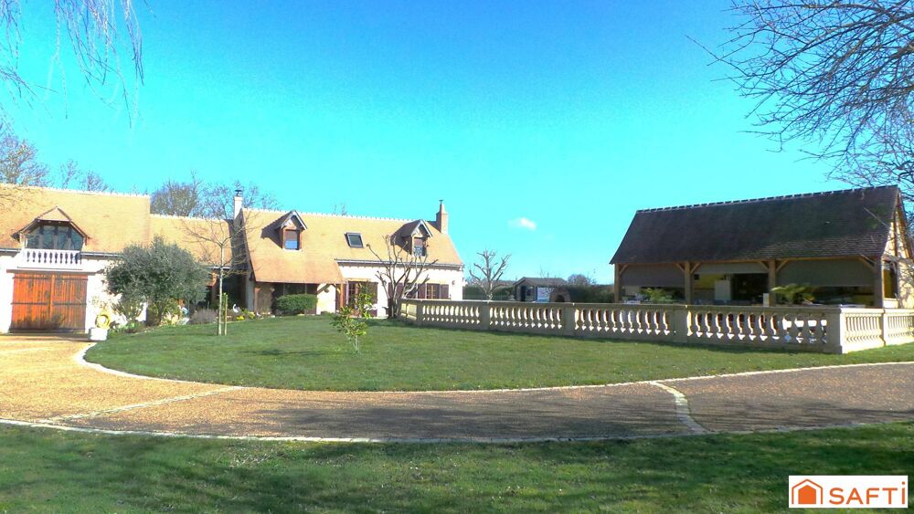 Propriété d'exception sur 13400 m2 de terrain à une dizaine de minutes de Tours Nord
