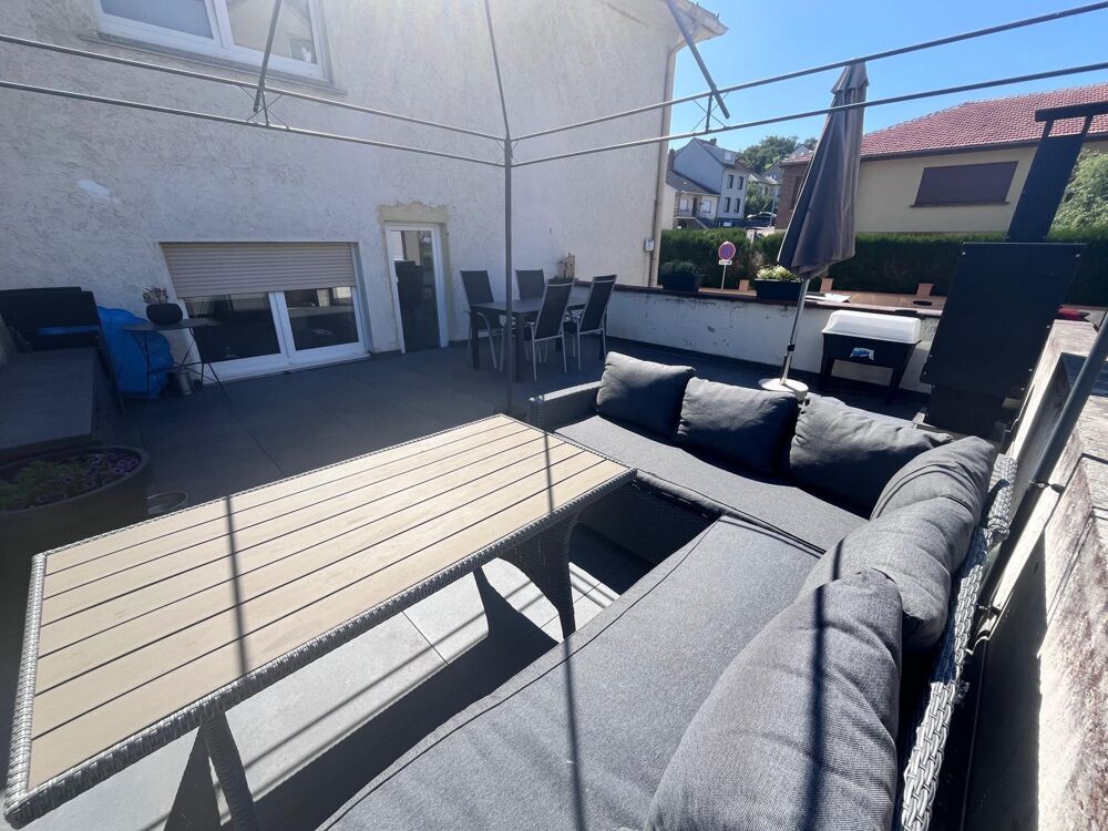 Appartement - Forbach - 70m² - Grande terrasse - Garage - Cave