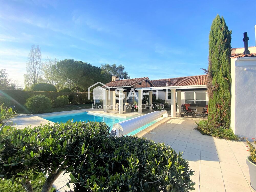 BELLE PROPRIÉTÉ 6 CH, LOGEMENT ANNEXE, PISCINE, PARC PAYSAGÉ