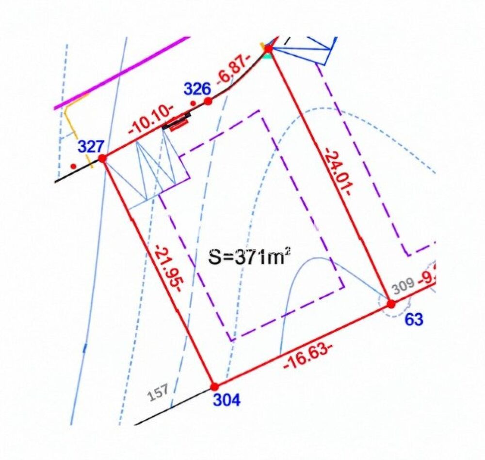 Vente Terrain Terrain constructible et viabilisé Serignan
