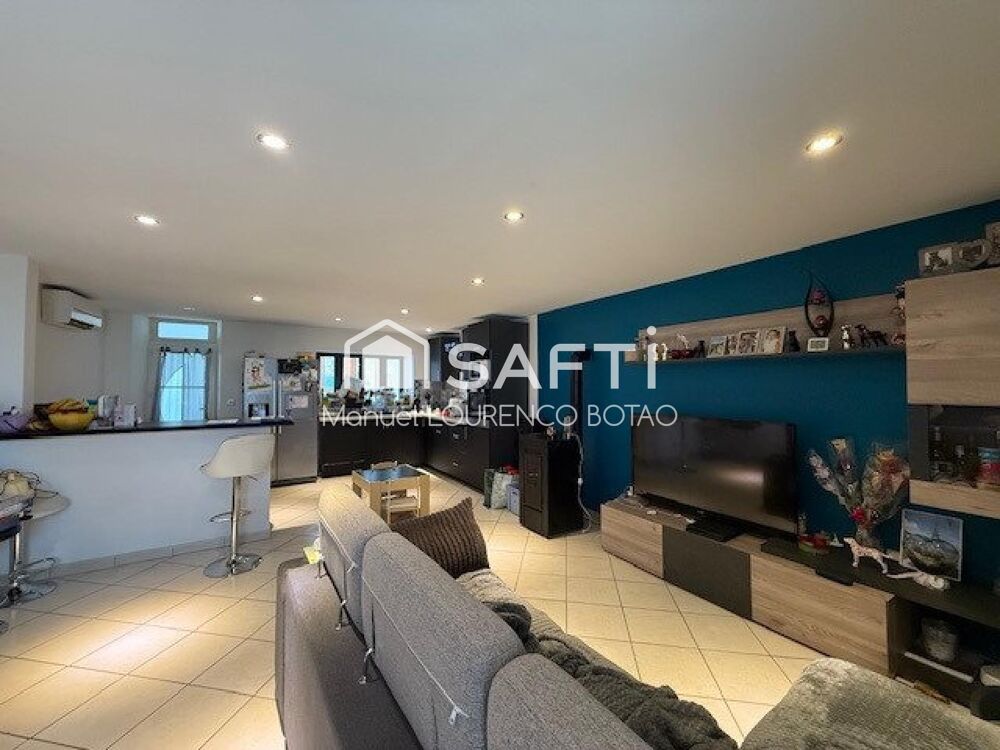 Maison de 127m2 avec jardin de 173m2.