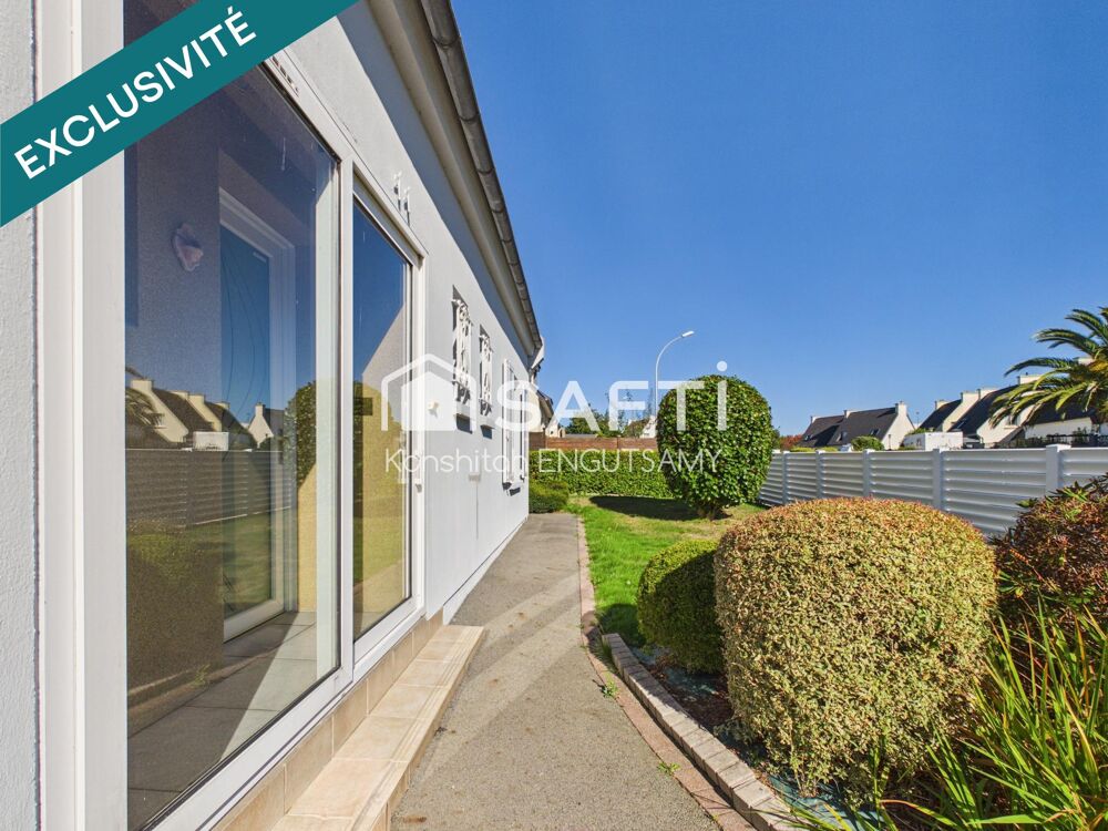 Maison de 115m² sur un terrain de 490m², 3 chambres avec garage et véranda chauffée