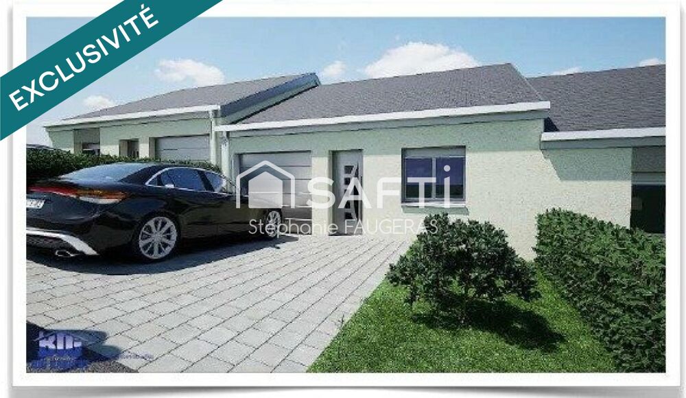 Maison neuve sur plan à Moineville