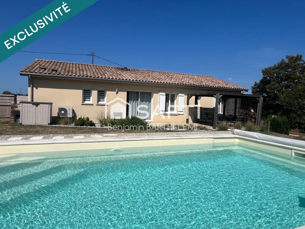 Maison 2018, bien entretenue avec de beaux volumes