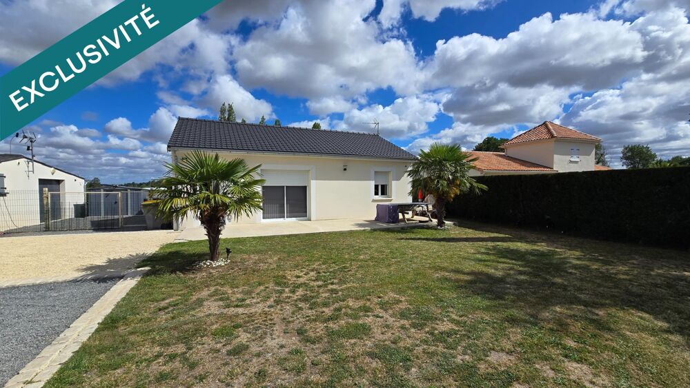 Vente Maison terrain clos Montmorillon